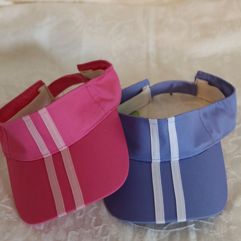 Women's Lavender/Blue Visor Sun Hat - Lightweight Sport Visor
